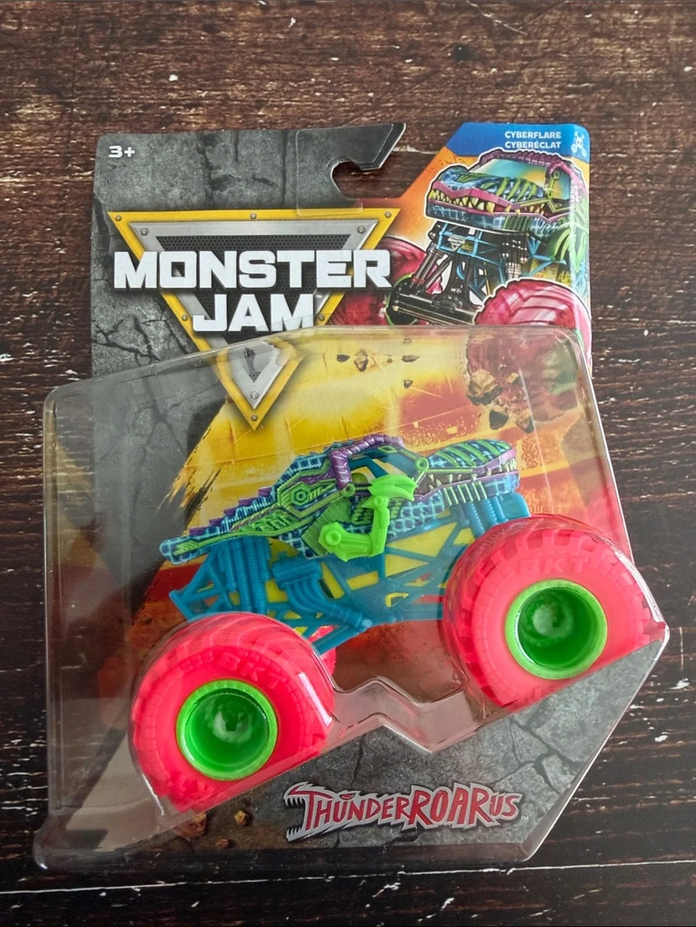 Monster Jam Series 46 ThunderRoarus Kids Monster Truck 1:64 scale BAD CARD